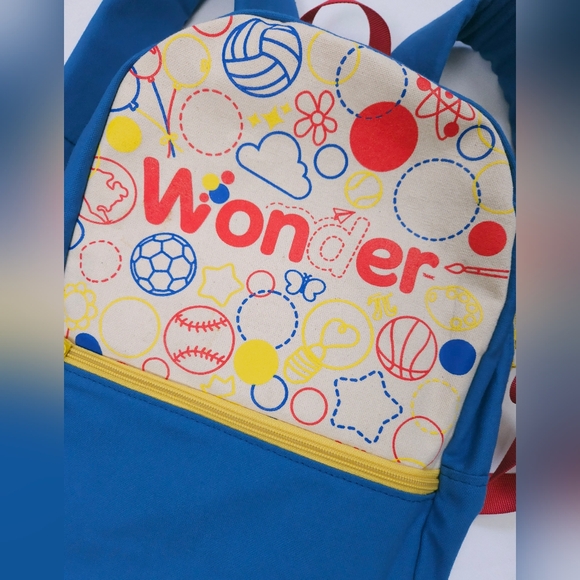 Wonder Bread Canadian Promotional Canvas Kids Backpack Rare Limited Edition - Picture 2 of 9